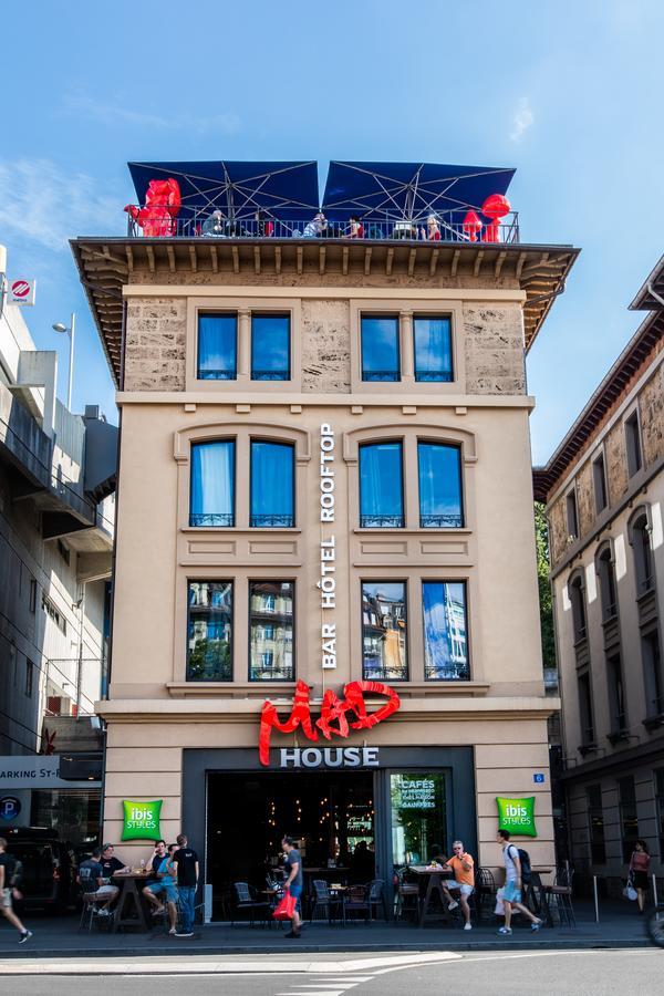 Ibis Styles Lausanne Center Madhouse Hotell Exteriör bild